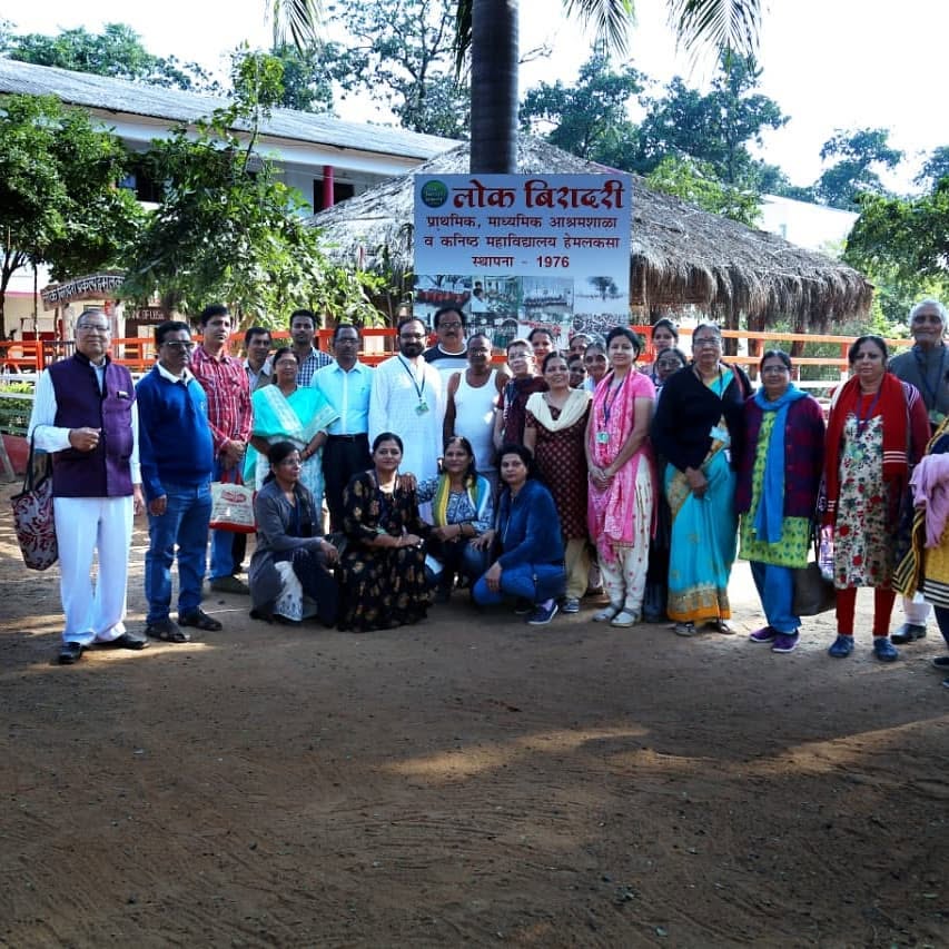 Outreach visit to Lok Biradari Prakalp, Hemalkasa — tribal area service